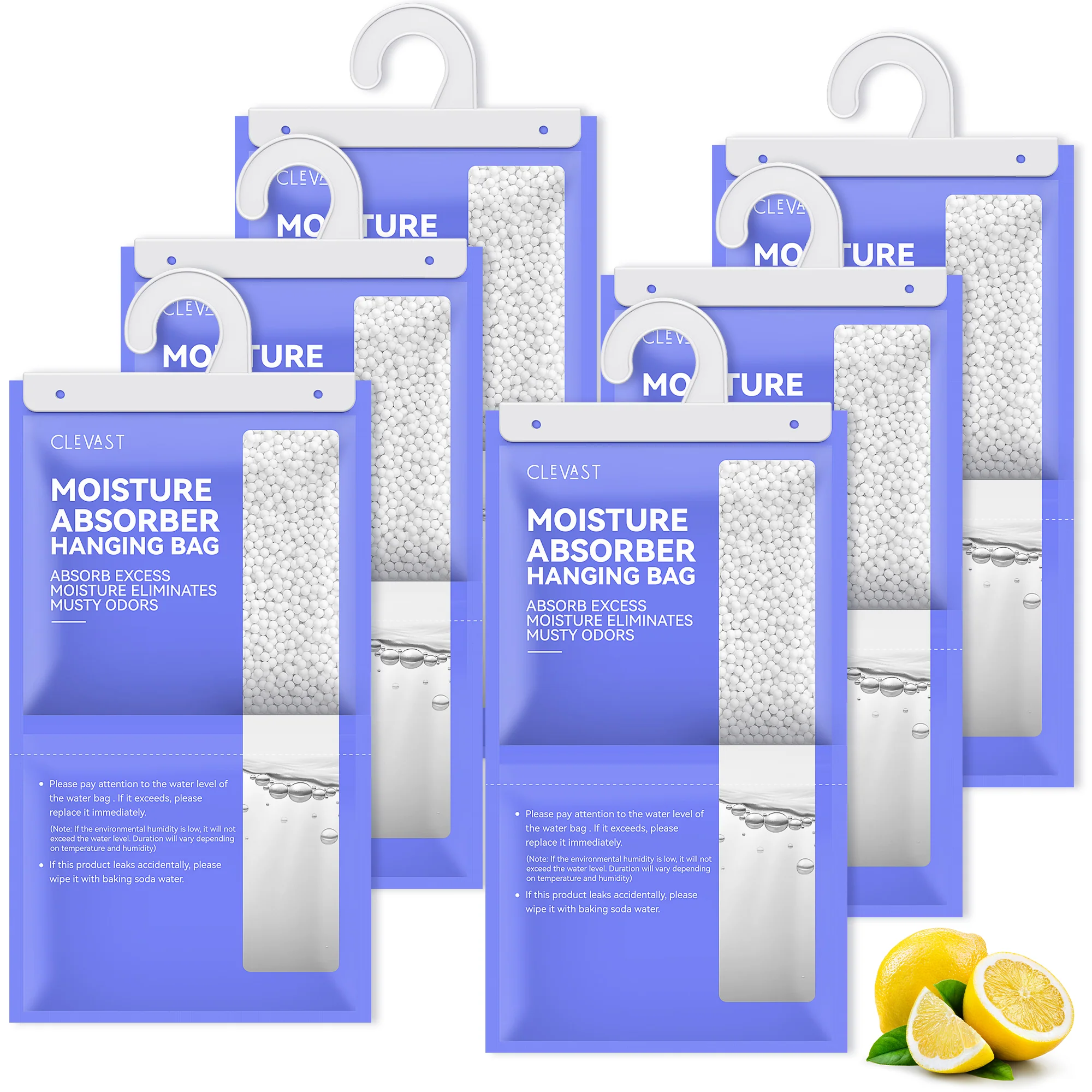 Moisture Absorber Packs to Keep Stored Clothes Dry