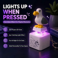 MINE Seagull Keychain — Press It. It Talks. It Glows.