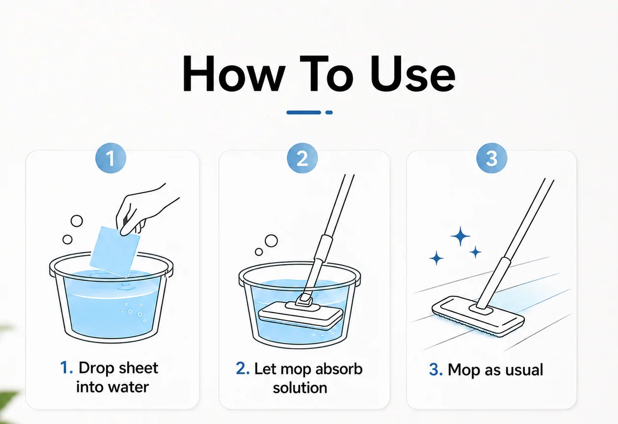 Fresh Floors In One Tablet | Floor Cleaning Tablets