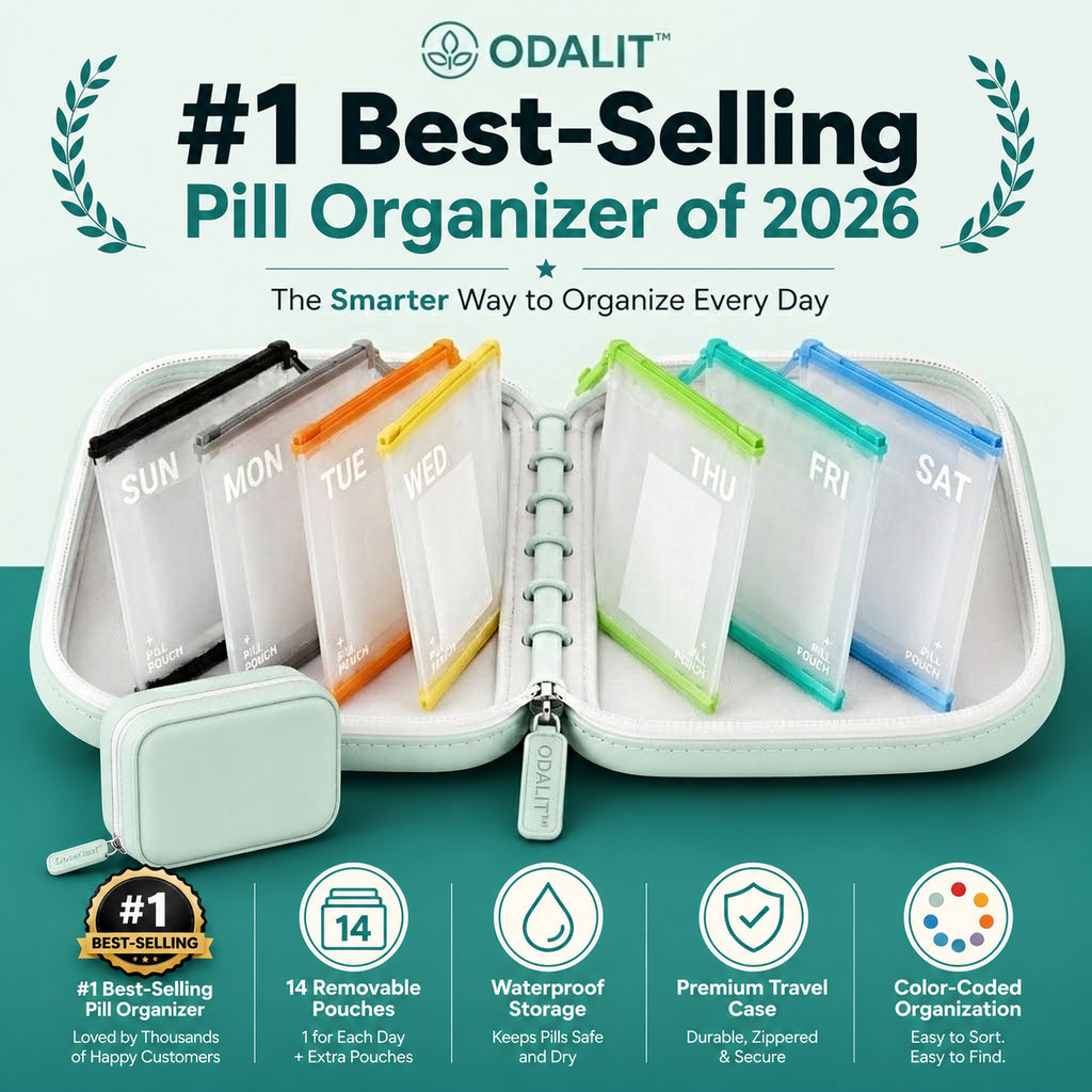 Waterproof Weekly Pill Organizer