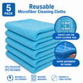 Reusable Microfiber Cleaning Cloths