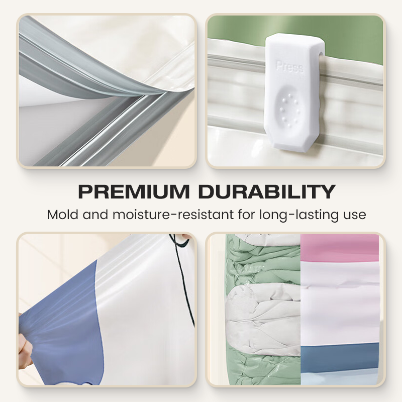 No-Pump Space-Saving Storage Bags