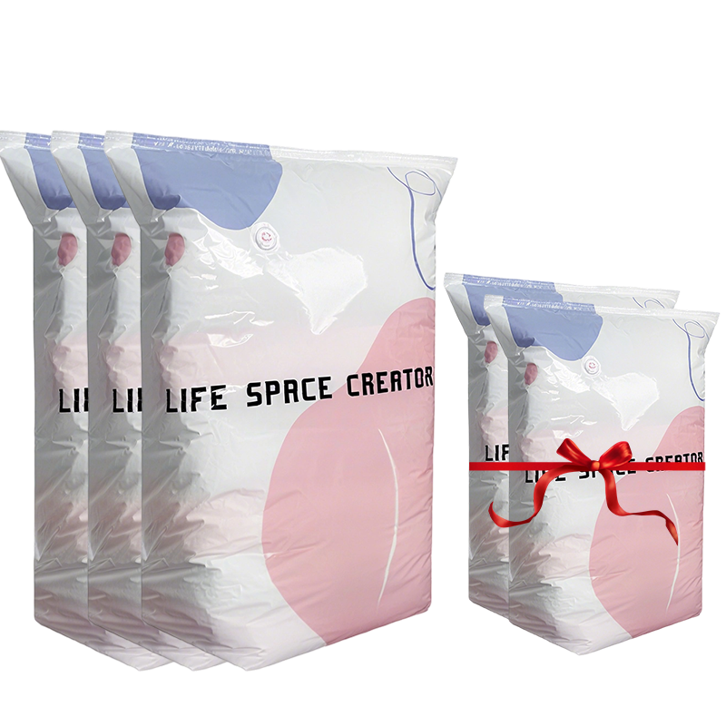 No-Pump Space-Saving Storage Bags