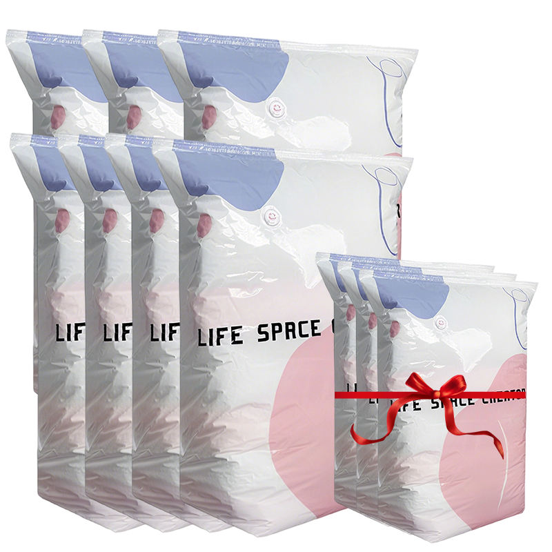 No-Pump Space-Saving Storage Bags