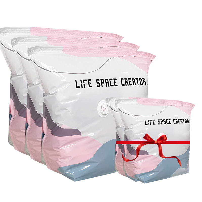 No-Pump Space-Saving Storage Bags