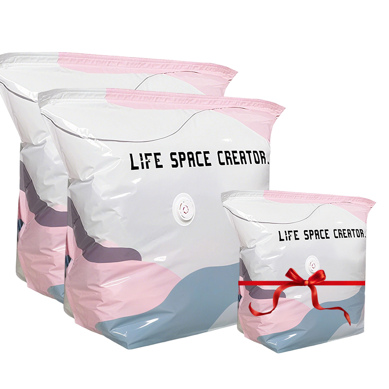 No-Pump Space-Saving Storage Bags